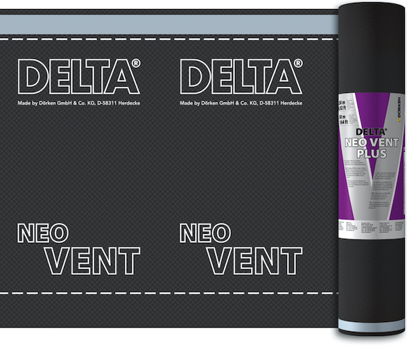 DELTA-NEO VENT PLUS 1,5 x 50 универсальная диффузионная мембрана с двумя зонами проклейки